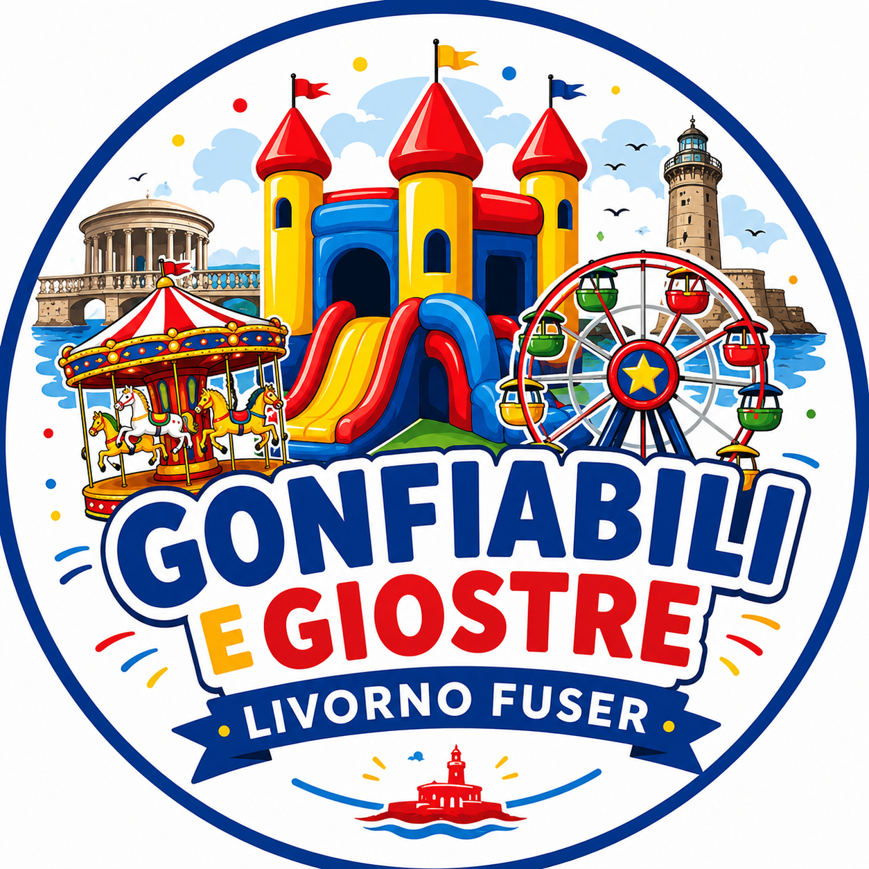 Gonfiabili e Giostre Livorno